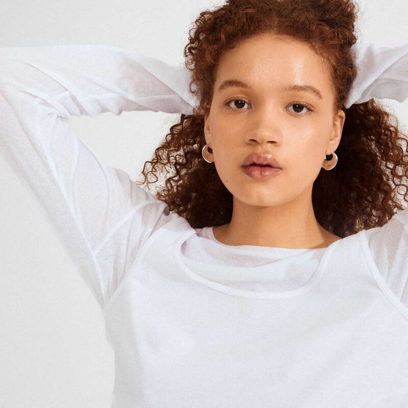 Pilgrim Sense Hoop Earrings image number 1